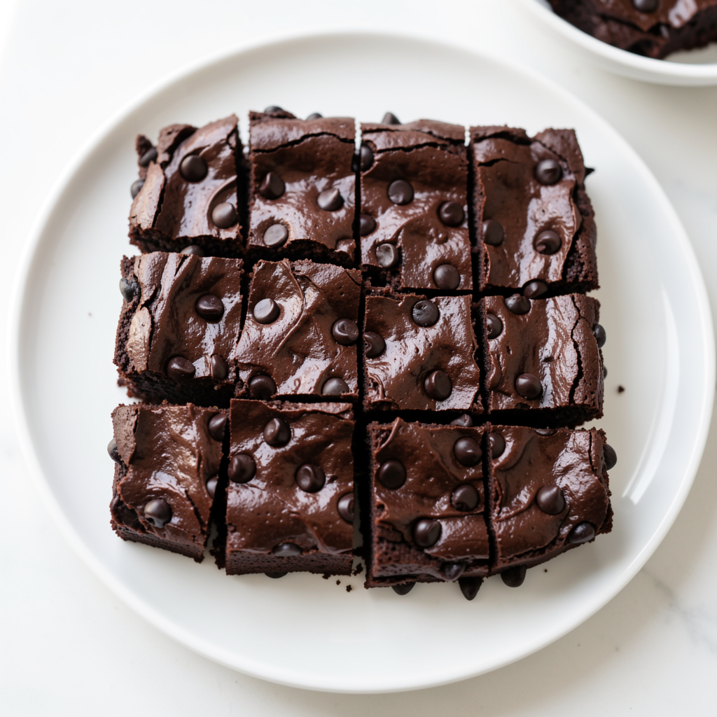Black Bean Protein Brownies