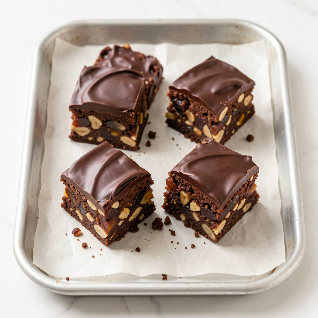 No-Bake Two-Bite Brownies