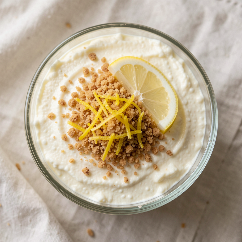 AI Lemon Cheesecake